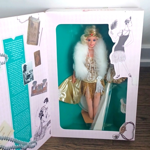 1920s Flapper Barbie Doll The Great Eras Collection Special Edition Mattel 1993 - Picture 1 of 14